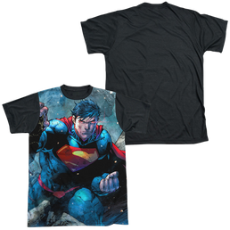 Superman Rumble - Men's Black Back T-Shirt Men's Black Back T-Shirt Superman   
