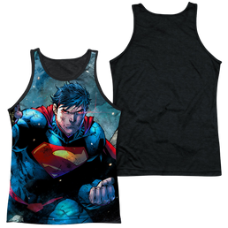 Superman Rumble - Men's Black Back Tank Top Men's Black Back Tank Superman   