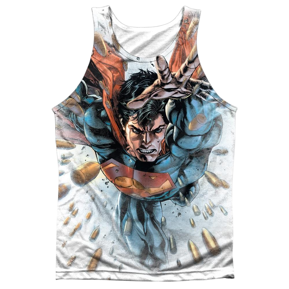 Superman Bullets In The Sky - Men's All Over Print Tank Top Men's All Over Print Tank Superman   