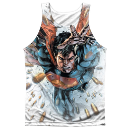 Superman Bullets In The Sky - Men's All Over Print Tank Top Men's All Over Print Tank Superman   