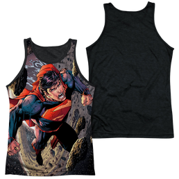 Superman Up Up - Men's Black Back Tank Top Men's Black Back Tank Superman   