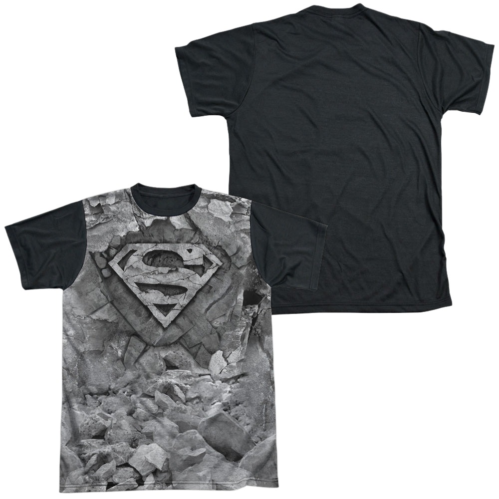 Superman Rock & Rumble - Men's Black Back T-Shirt Men's Black Back T-Shirt Superman   
