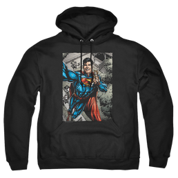 Superman Super Selfie - Pullover Hoodie Pullover Hoodie Superman   