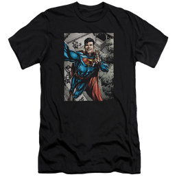 Superman Super Selfie - Men's Premium Slim Fit T-Shirt Men's Premium Slim Fit T-Shirt Superman   