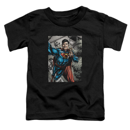 Superman Super Selfie - Toddler T-Shirt Toddler T-Shirt Superman   