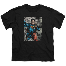Superman Super Selfie - Youth T-Shirt Youth T-Shirt (Ages 8-12) Superman   