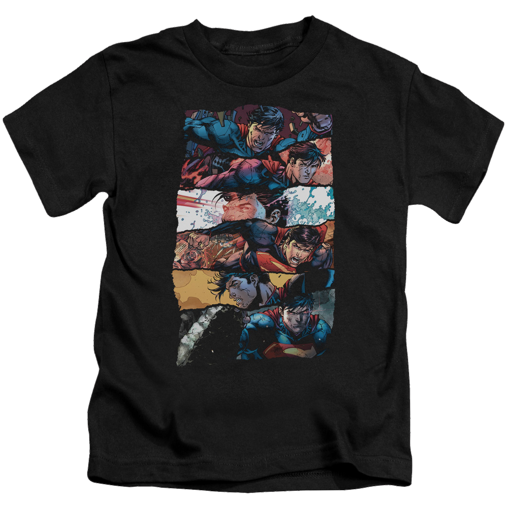 Superman Torn Collage - Kid's T-Shirt Kid's T-Shirt (Ages 4-7) Superman   