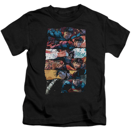 Superman Torn Collage - Kid's T-Shirt Kid's T-Shirt (Ages 4-7) Superman   