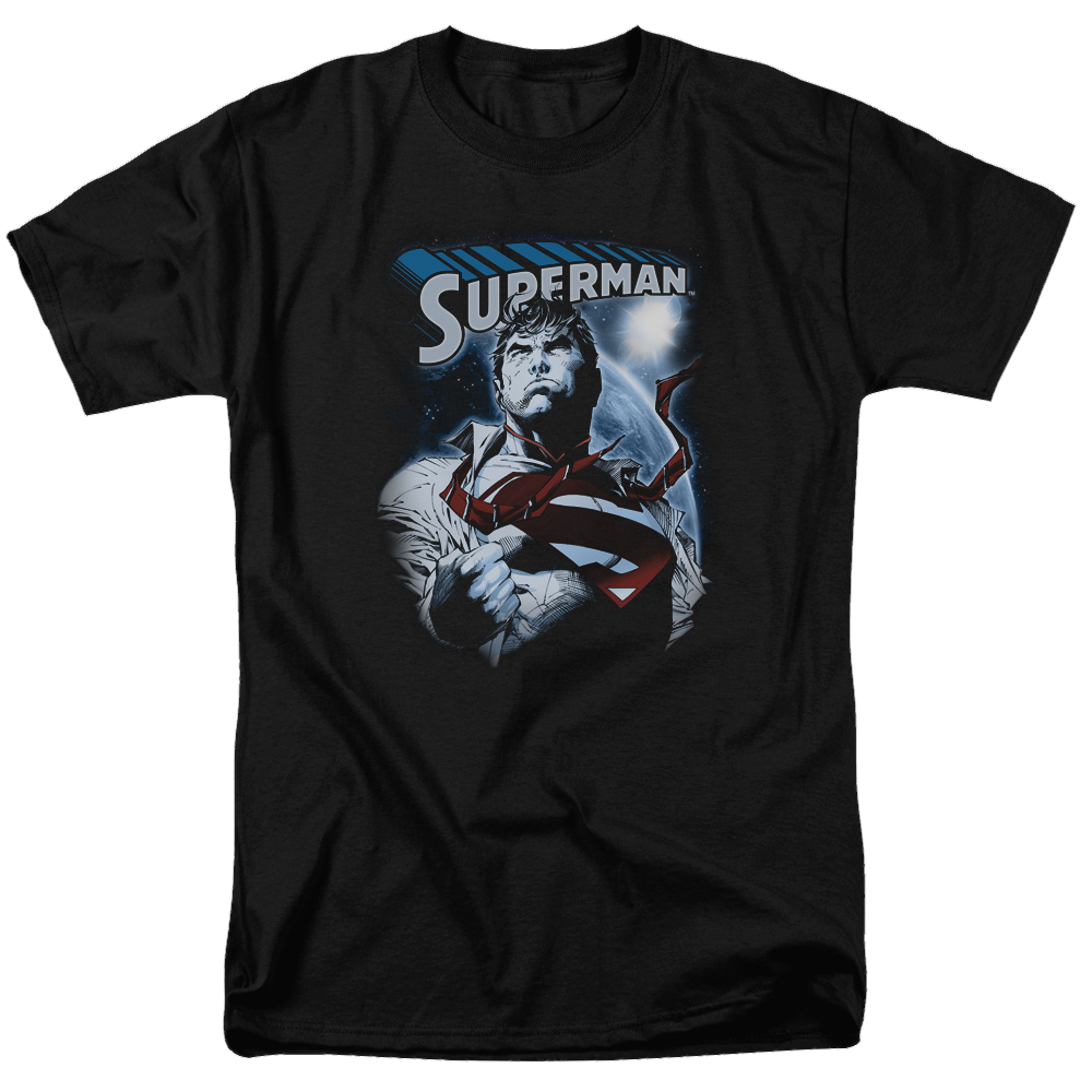 Superman Protect Earth - Men's Regular Fit T-Shirt Men's Regular Fit T-Shirt Superman   