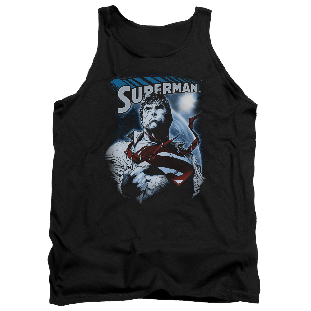 Superman Protect Earth - Men's Tank Top Men's Tank Superman   