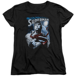Superman Protect Earth - Women's T-Shirt Women's T-Shirt Superman   