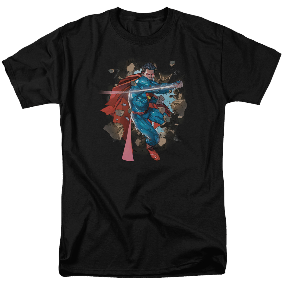 Superman Rock Breaker - Men's Regular Fit T-Shirt Men's Regular Fit T-Shirt Superman   