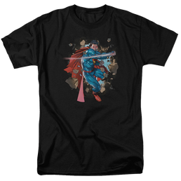 Superman Rock Breaker - Men's Regular Fit T-Shirt Men's Regular Fit T-Shirt Superman   