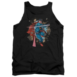 Superman Rock Breaker - Men's Tank Top Men's Tank Superman   