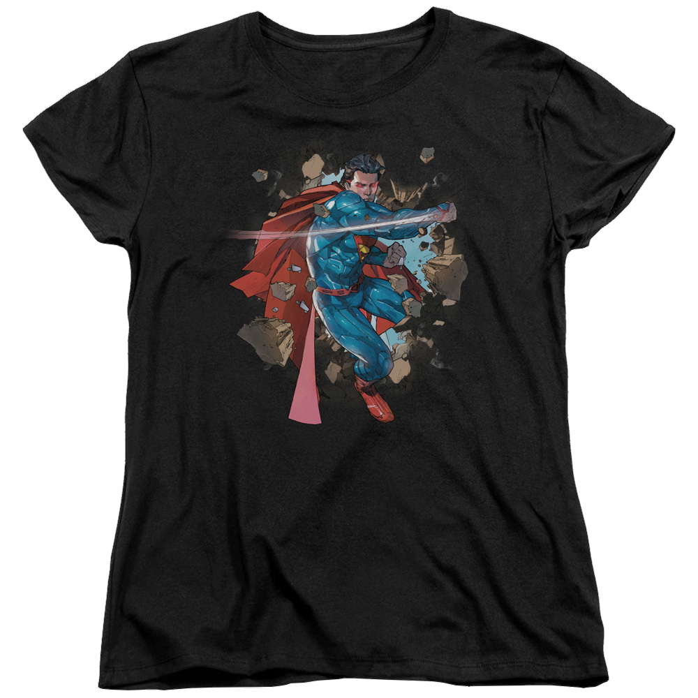 Superman Rock Breaker - Women's T-Shirt Women's T-Shirt Superman   