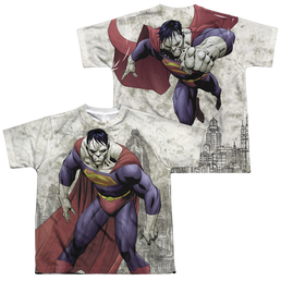 Superman Bizarro Sub (Front/Back Print) - Youth All-Over Print T-Shirt Youth All-Over Print T-Shirt (Ages 8-12) Superman   