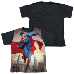 Superman Light And Darkseid - Youth Black Back T-Shirt Youth Black Back T-Shirt (Ages 8-12) Superman   