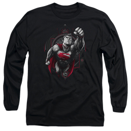 Superman Propaganda Superman - Men's Long Sleeve T-Shirt Men's Long Sleeve T-Shirt Superman   