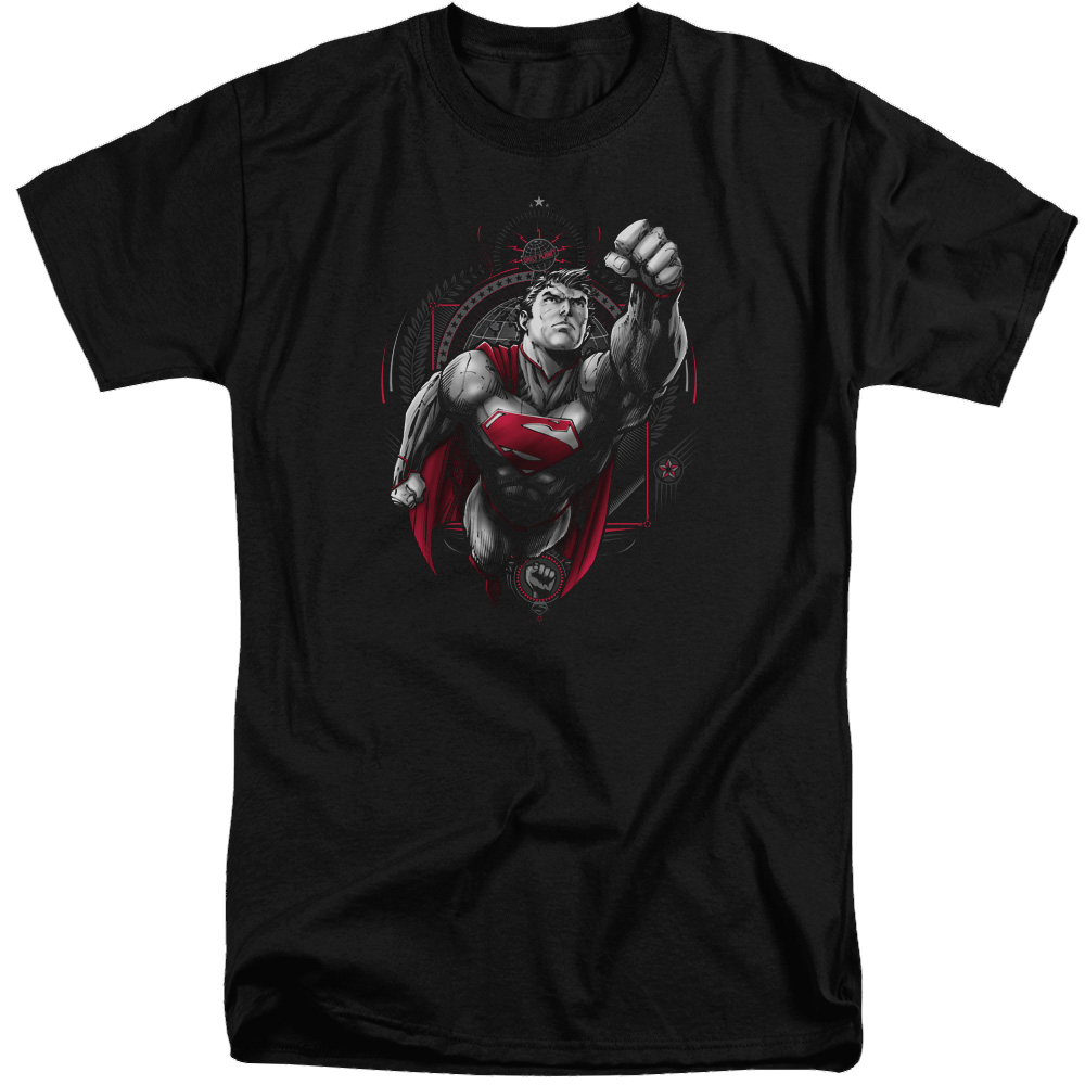 Superman Propaganda Superman - Men's Tall Fit T-Shirt Men's Tall Fit T-Shirt Superman   