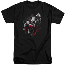 Superman Propaganda Superman - Men's Tall Fit T-Shirt Men's Tall Fit T-Shirt Superman   