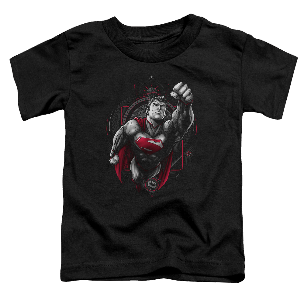 Superman Propaganda Superman - Toddler T-Shirt Toddler T-Shirt Superman   
