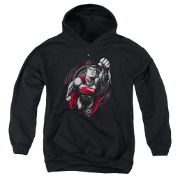 Superman Propaganda Superman - Youth Hoodie Youth Hoodie (Ages 8-12) Superman   