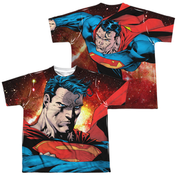 Superman Determination (Front/Back Print) - Youth All-Over Print T-Shirt Youth All-Over Print T-Shirt (Ages 8-12) Superman   