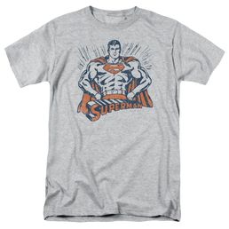 Superman Vintage Stance - Men's Regular Fit T-Shirt Men's Regular Fit T-Shirt Superman   