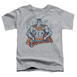 Superman Vintage Stance - Toddler T-Shirt Toddler T-Shirt Superman   