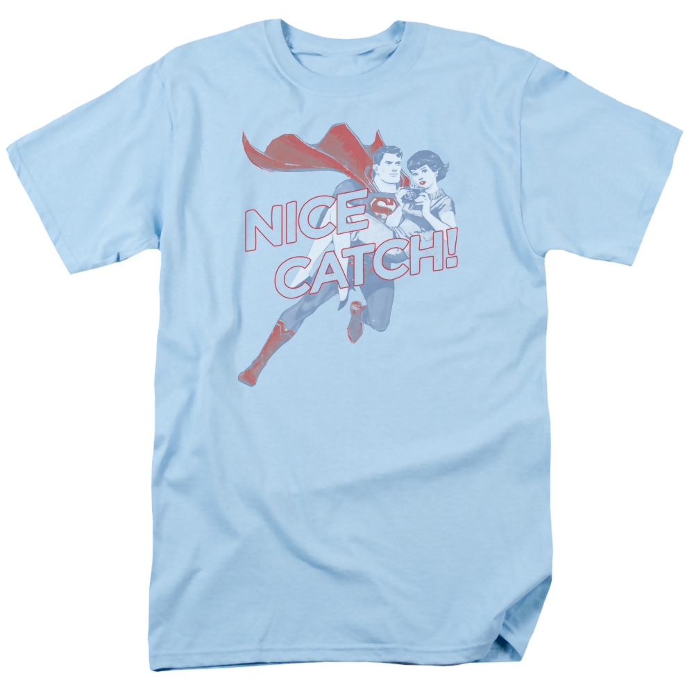 Superman Nice Catch - Men's Regular Fit T-Shirt Men's Regular Fit T-Shirt Superman   