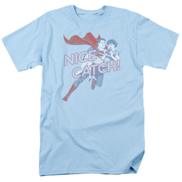 Superman Nice Catch - Men's Regular Fit T-Shirt Men's Regular Fit T-Shirt Superman   