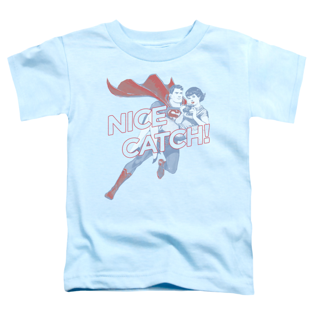 Superman Nice Catch - Kid's T-Shirt Kid's T-Shirt (Ages 4-7) Superman   