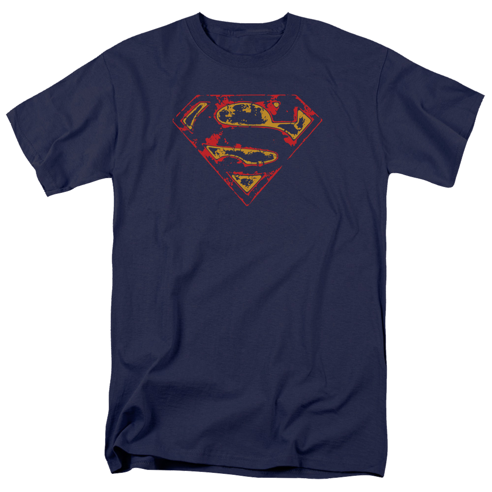 Superman Super Distressed - Men's Regular Fit T-Shirt Men's Regular Fit T-Shirt Superman   