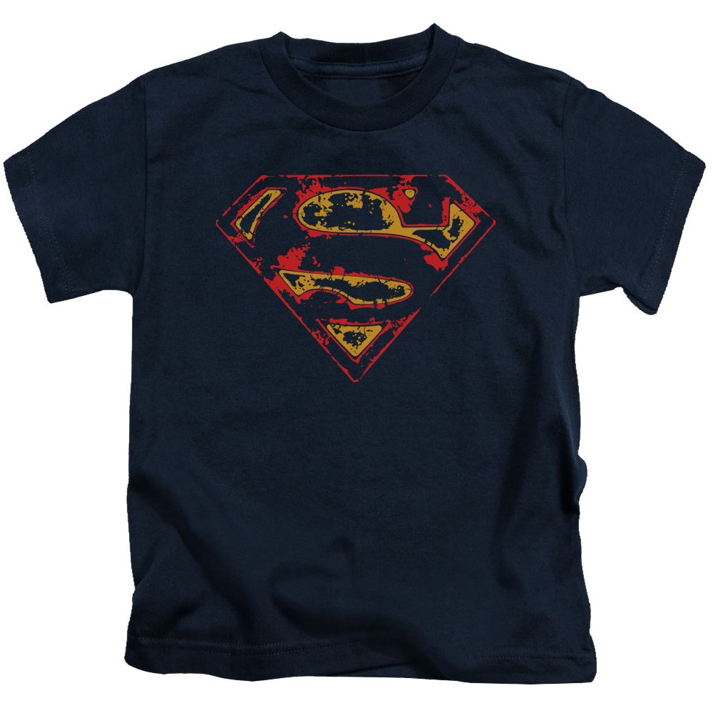 Superman Super Distressed - Kid's T-Shirt Kid's T-Shirt (Ages 4-7) Superman   