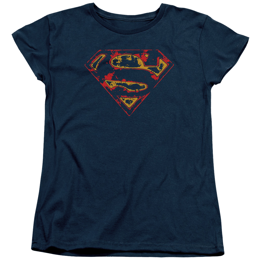 Superman Super Distressed - Women's T-Shirt Women's T-Shirt Superman   