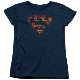 Superman Super Distressed - Women's T-Shirt Women's T-Shirt Superman   