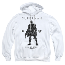 Superman Paisley Sihouette - Pullover Hoodie Pullover Hoodie Superman   