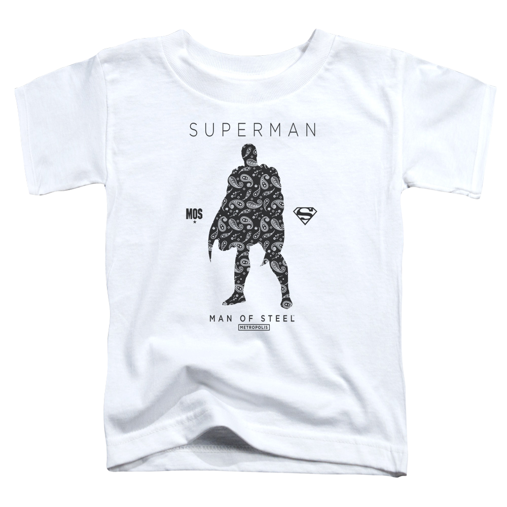 Superman Paisley Sihouette - Kid's T-Shirt Kid's T-Shirt (Ages 4-7) Superman   