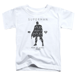 Superman Paisley Sihouette - Kid's T-Shirt Kid's T-Shirt (Ages 4-7) Superman   