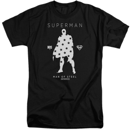Superman Star Silhouette - Men's Tall Fit T-Shirt Men's Tall Fit T-Shirt Superman   