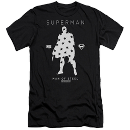Superman Star Silhouette - Men's Premium Slim Fit T-Shirt Men's Premium Slim Fit T-Shirt Superman   