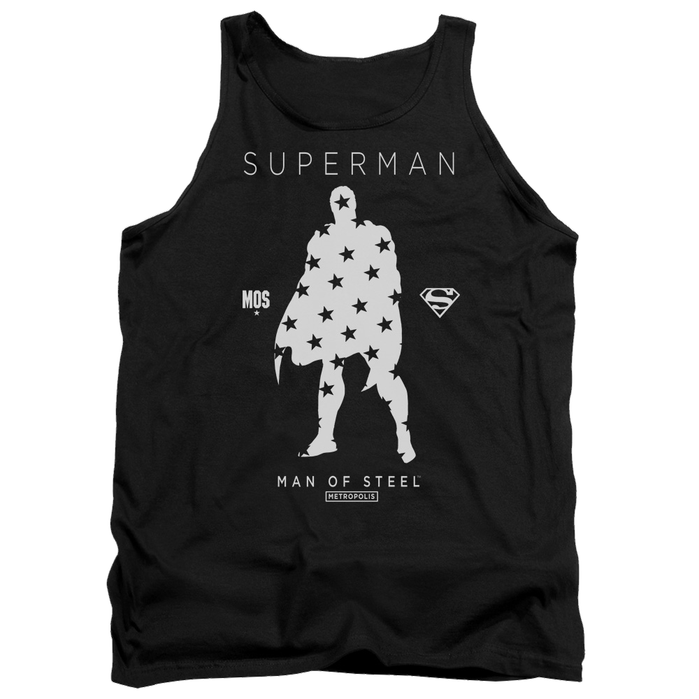 Superman Star Silhouette - Men's Tank Top Men's Tank Superman   