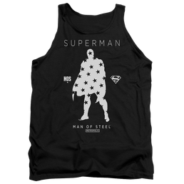 Superman Star Silhouette - Men's Tank Top Men's Tank Superman   