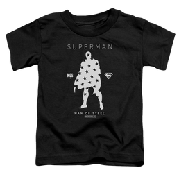 Superman Star Silhouette - Toddler T-Shirt Toddler T-Shirt Superman   