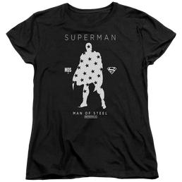 Superman Star Silhouette - Women's T-Shirt Women's T-Shirt Superman   