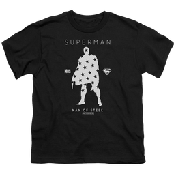 Superman Star Silhouette - Youth T-Shirt Youth T-Shirt (Ages 8-12) Superman   