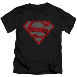 Superman Elephant Rose Shield - Kid's T-Shirt Kid's T-Shirt (Ages 4-7) Superman   