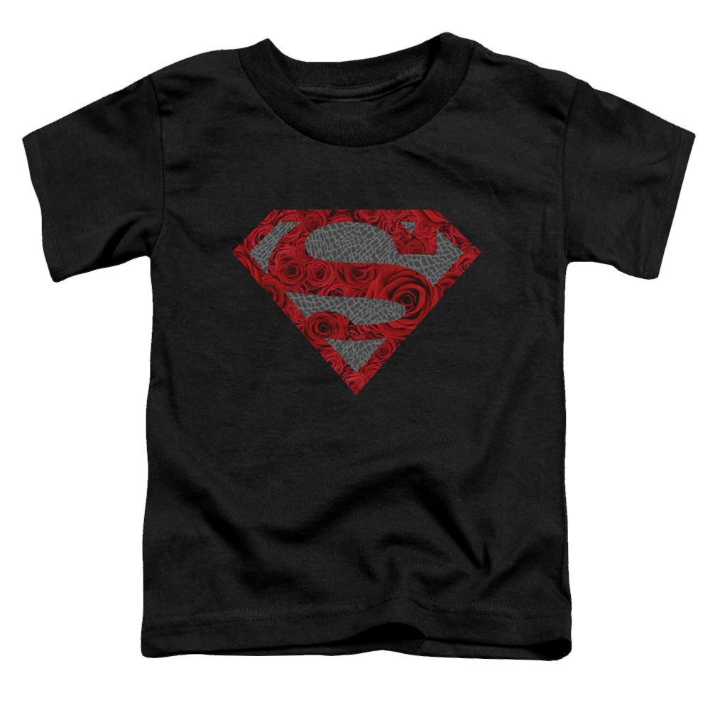 Superman Elephant Rose Shield - Toddler T-Shirt Toddler T-Shirt Superman   