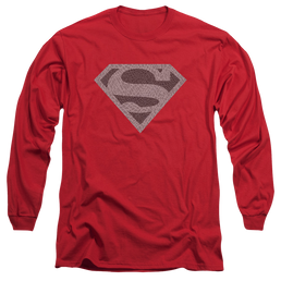 Superman Elephant Shield - Men's Long Sleeve T-Shirt Men's Long Sleeve T-Shirt Superman   
