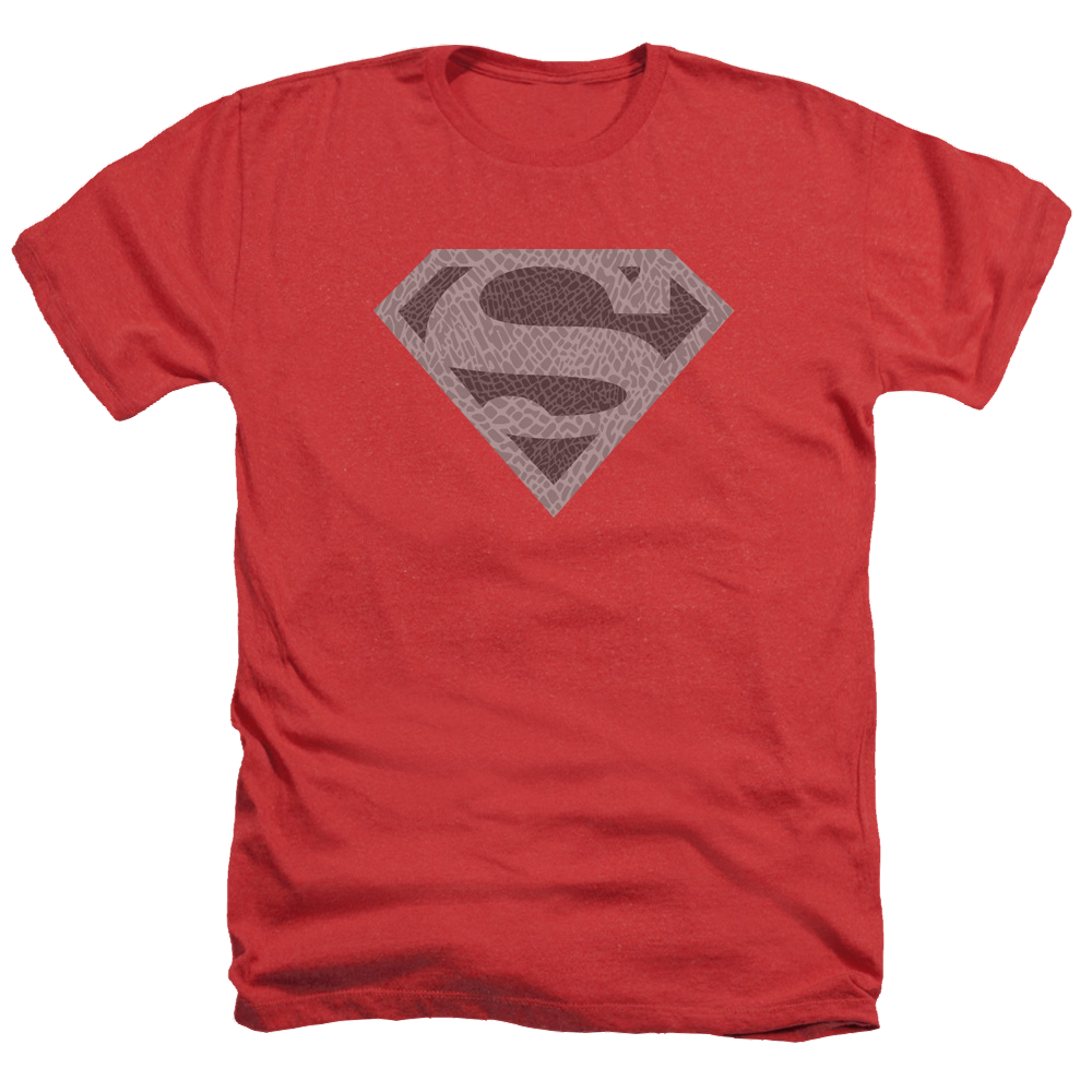 Superman Elephant Shield - Men's Heather T-Shirt Men's Heather T-Shirt Superman   